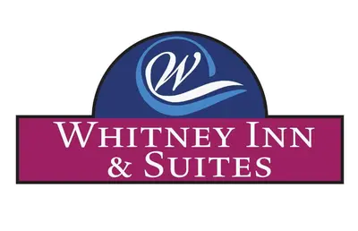 a logo for the whitney inn and suites at Whitney Inn & Suites in Hamden