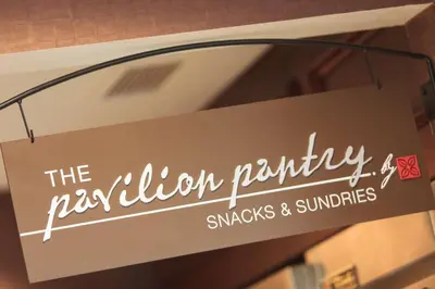 a sign that reads the reputation naturally snacks and sandwiches at Hilton Garden Inn Shelton in Shelton