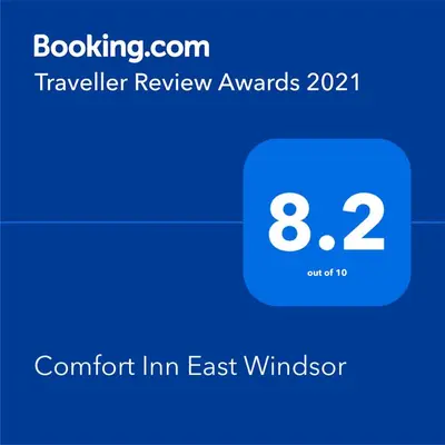 a screenshot of a phone with the number at Comfort Inn East Windsor - Springfield in East Windsor