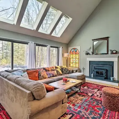 Peaceful Goshen Cottage with Screened Porch and Views!