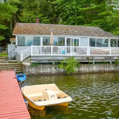 Massachusetts Lake House with Dock - Pets Welcome!