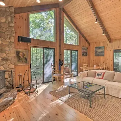 Cabin with 3 Acres