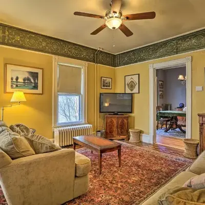 Historic House with Record Player
