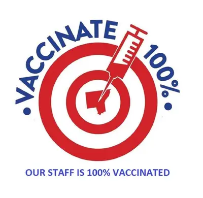 a target with a syringe and the text quarantine mode our staff is at Casa Blanca Hotel Brooklyn Downtown in Brooklyn
