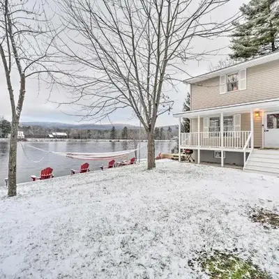 Lake Luzerne Home with Fire Pit on Hudson River