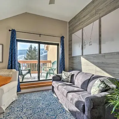 Steps to Ski Shuttle! Snow Mountain Village Condo