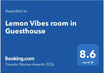 a screenshot of the lemon villages room in a guest house at Lemon Vibes room in Guesthouse in New York