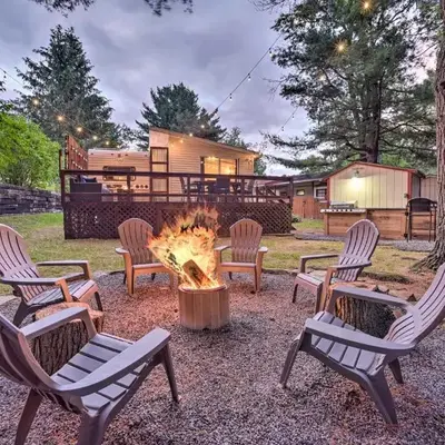 Glamping Getaway in Woodstock Lake Campground